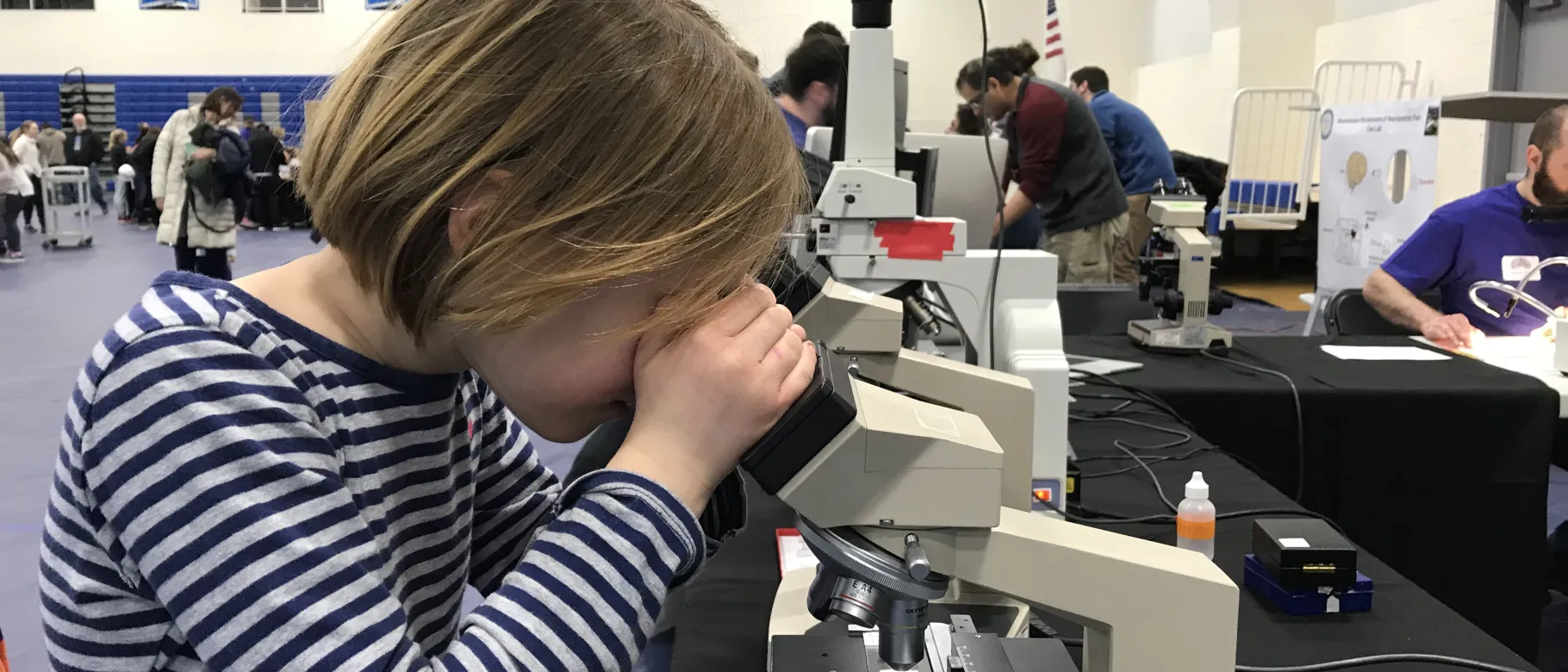UNE’s Center for Excellence in the Neurosciences welcomed the public to its annual Brain Fair
