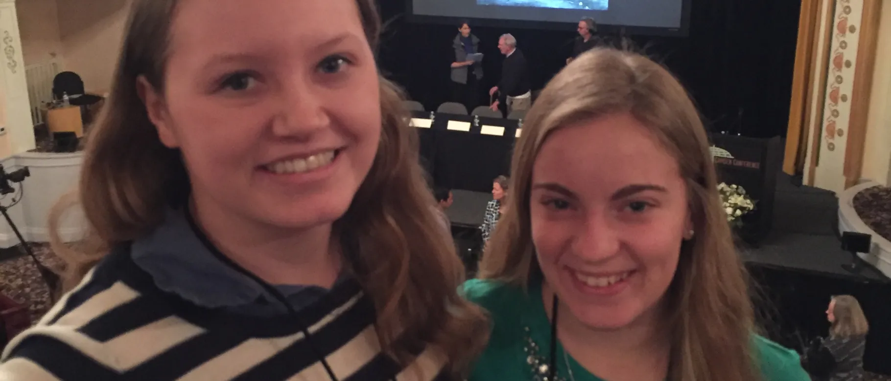Samantha Schildroth and Hannah Buckley
