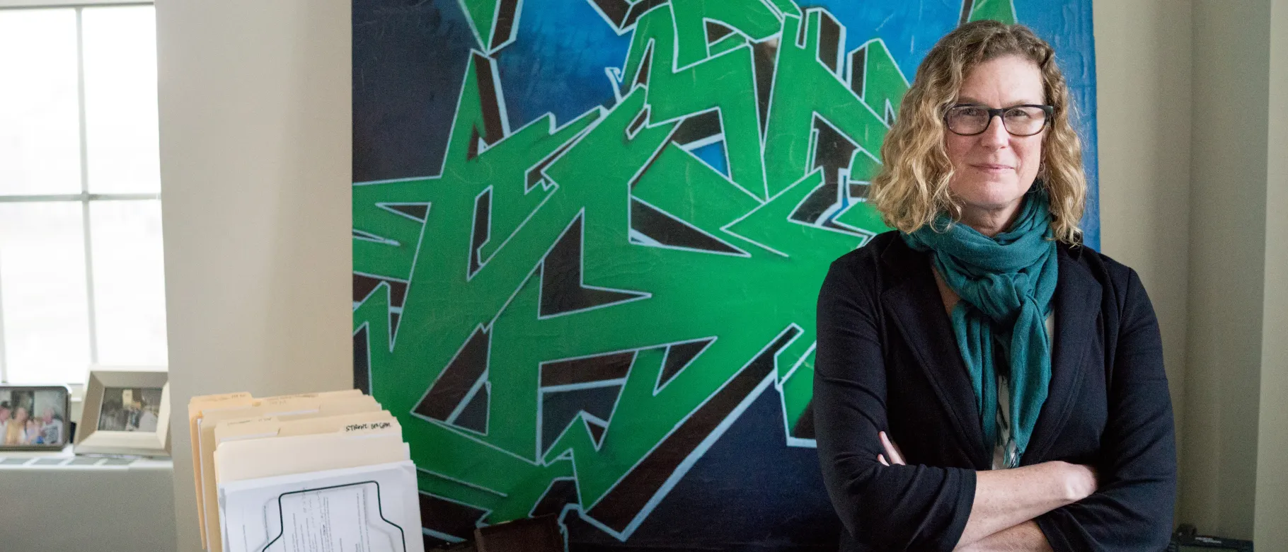 Catherine Besteman, photo by Heather Perry, Colby College
