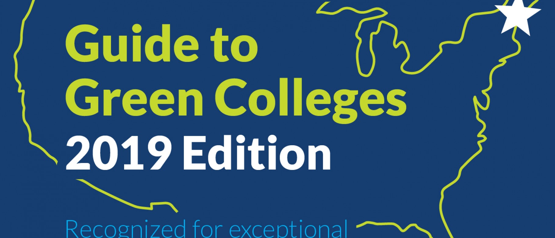 UNE featured in Princeton Review's 2019 Green College Guide
