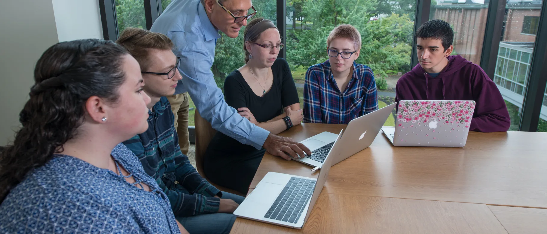 Michael Arciero says an important component of the Data Science program will be project-based experiential learning
