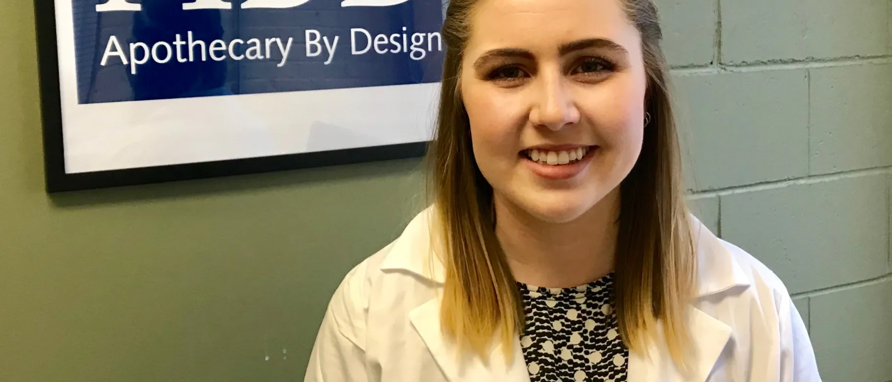 Current resident Sarah Lant at Apothecary By Design in Portland