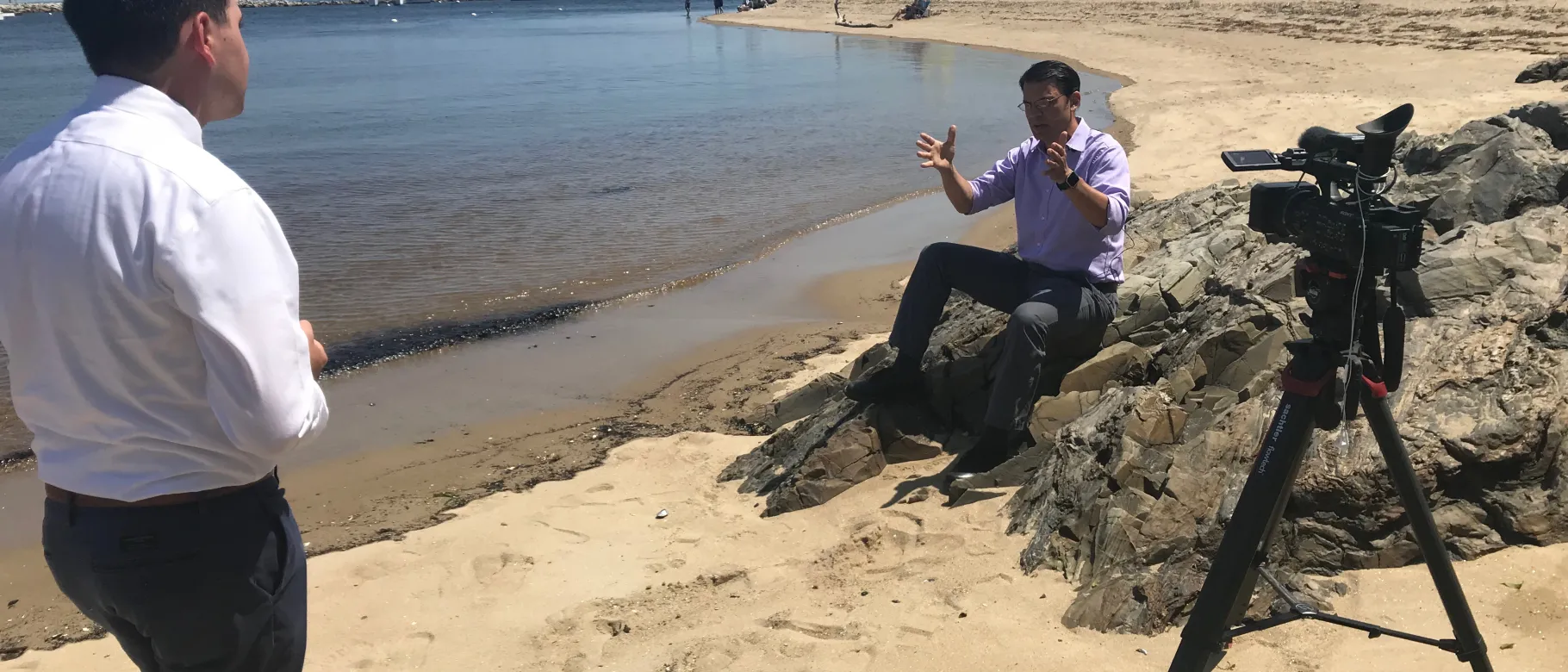 Charles Tilburg was recently interviewed by WGME's Dam Lampariello about climate change in Maine