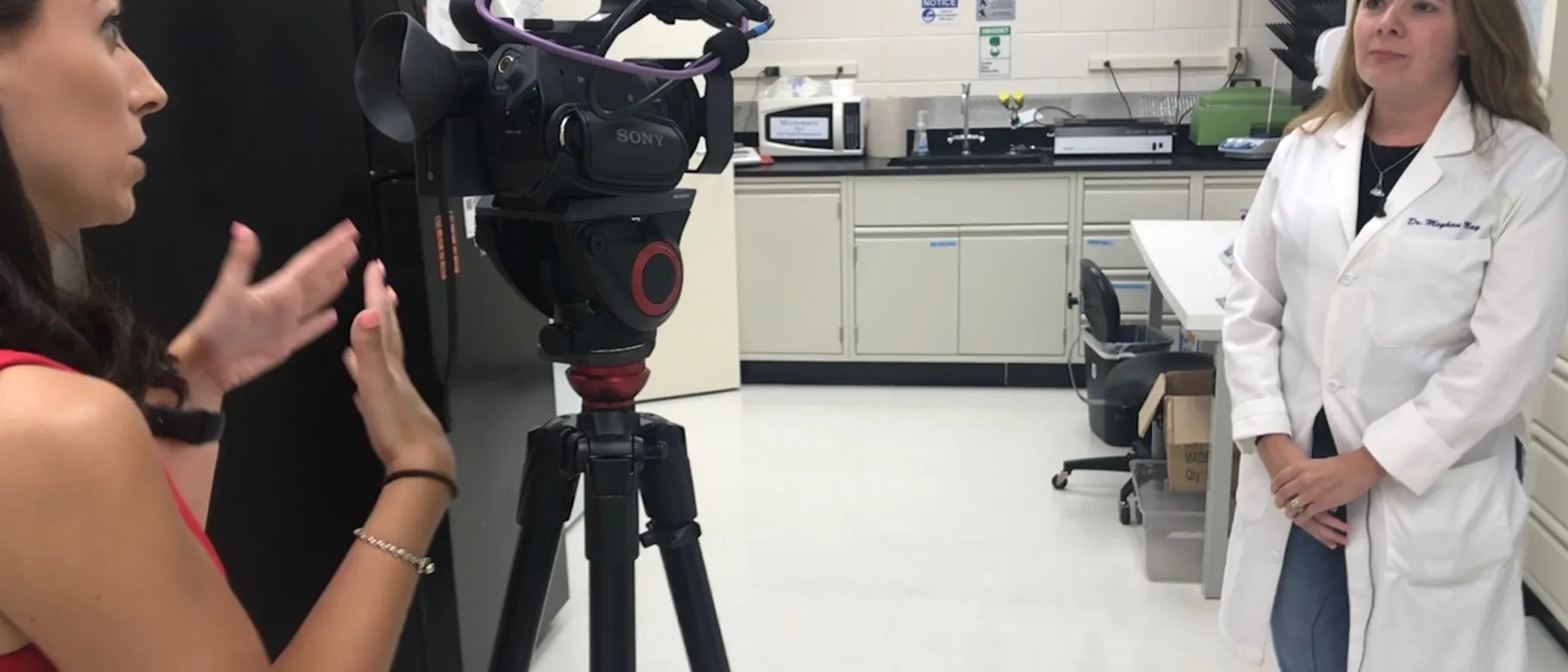 NEWS CENTER Maine's Roslyn Flaherty interviews Meghan May for a report on EEE