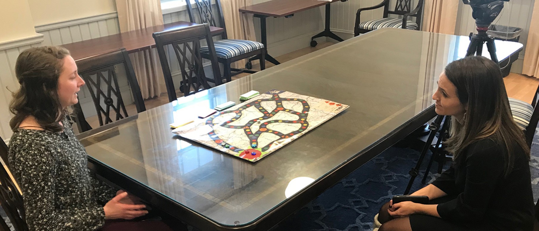 Tom Meuser and his students developed a board game designed to bring families closer together