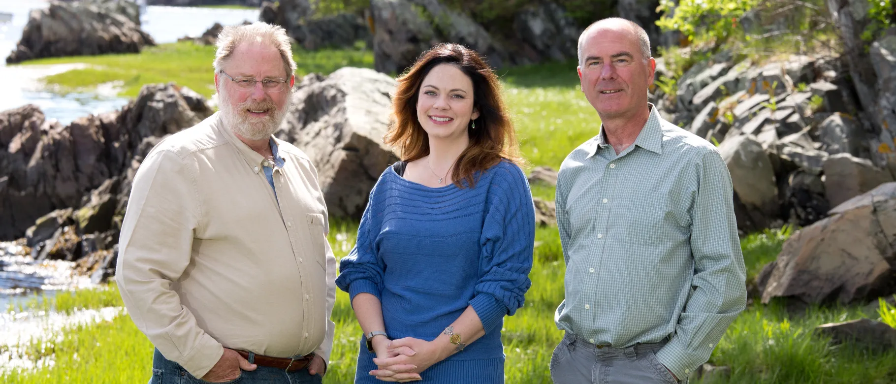 David Mokler, Katherine Hanlon and Geoffrey Bove