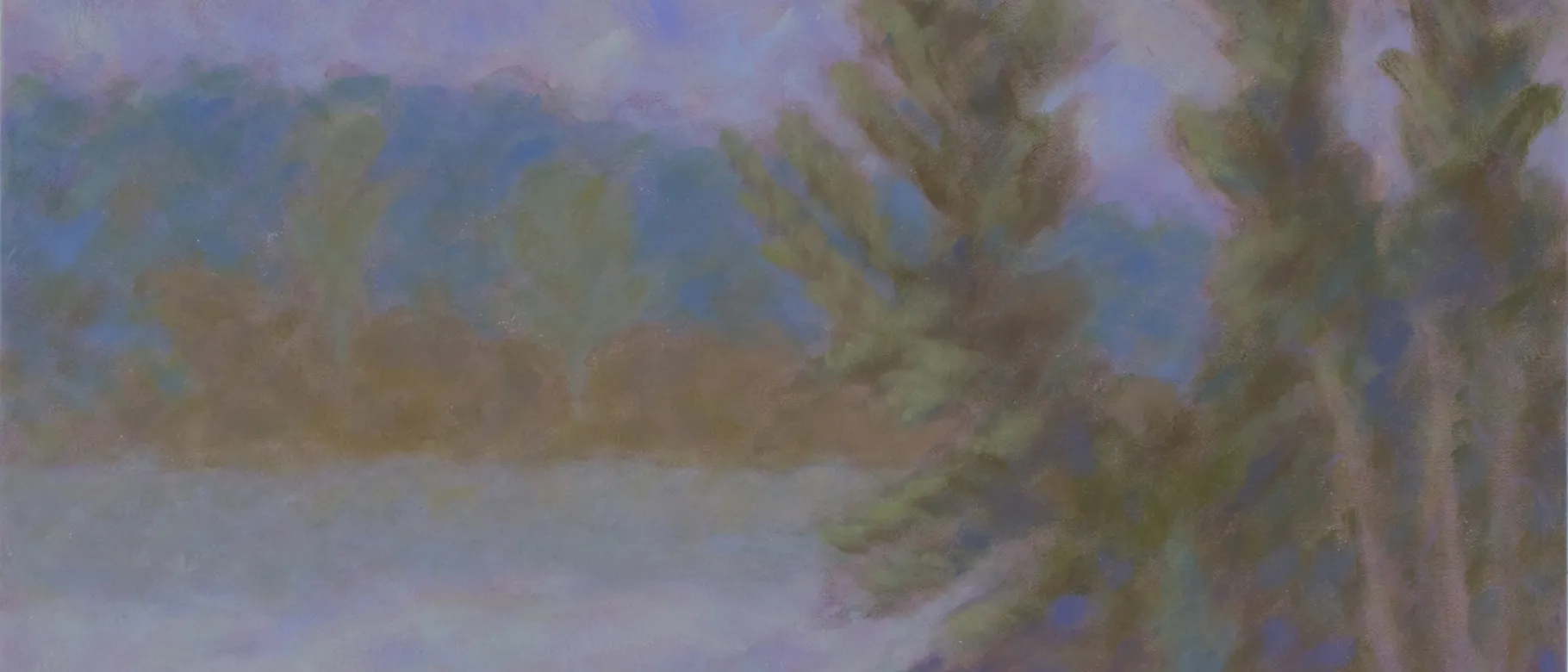 “Hamilton Audubon Sanctuary” (detail) by Phil Stevens (photo by Jay York)