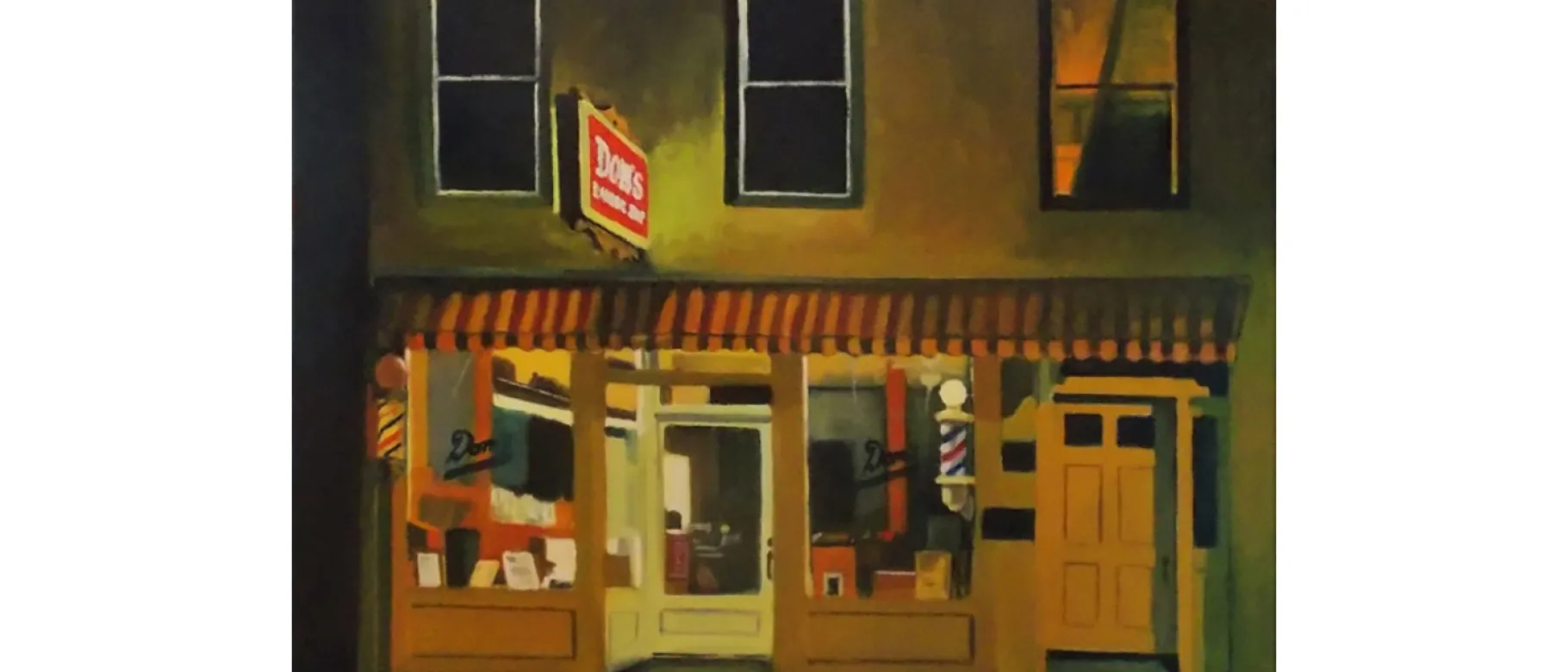 "Dom's Barber Shop" by Doug Houle