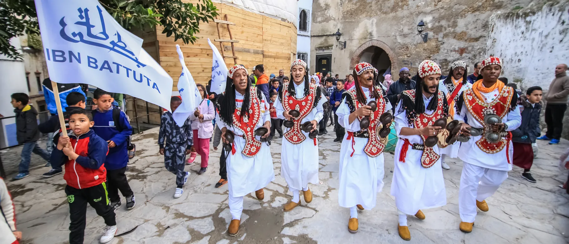 Scene from festival in 2016. Photo courtesy of the Moroccan Association of Ibn Battuta