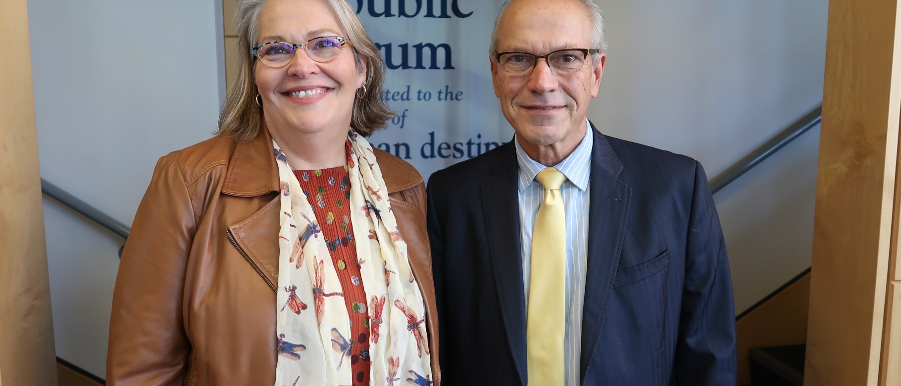 Karen Houseknecht's Office of Research and Scholarship invited Gordon Smith to UNE