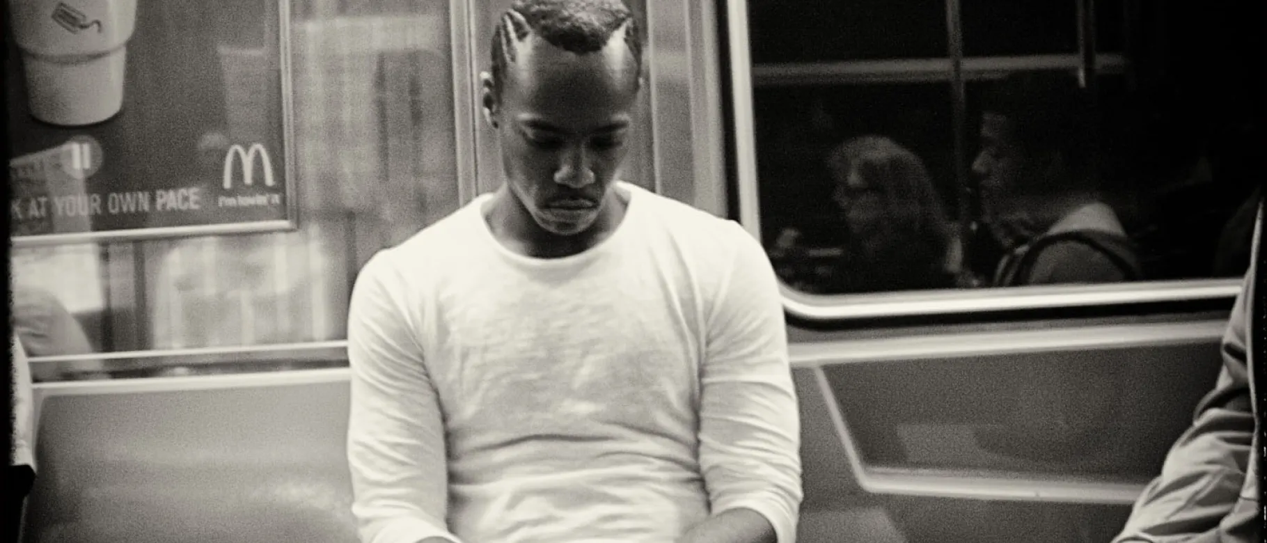 "NYC Subway Portrait" by Jan Pieter van Voorst van Beest
