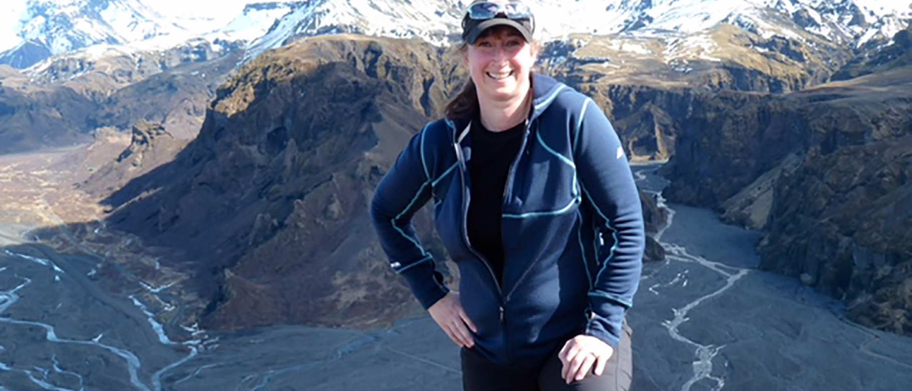 Lara Carlson in Iceland