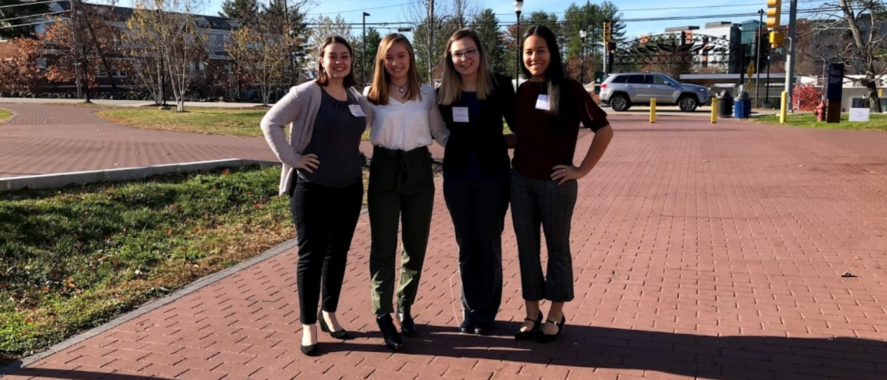 UNE students at the 59th annual New England Psychological Association conference in Manchester, New Hampshire