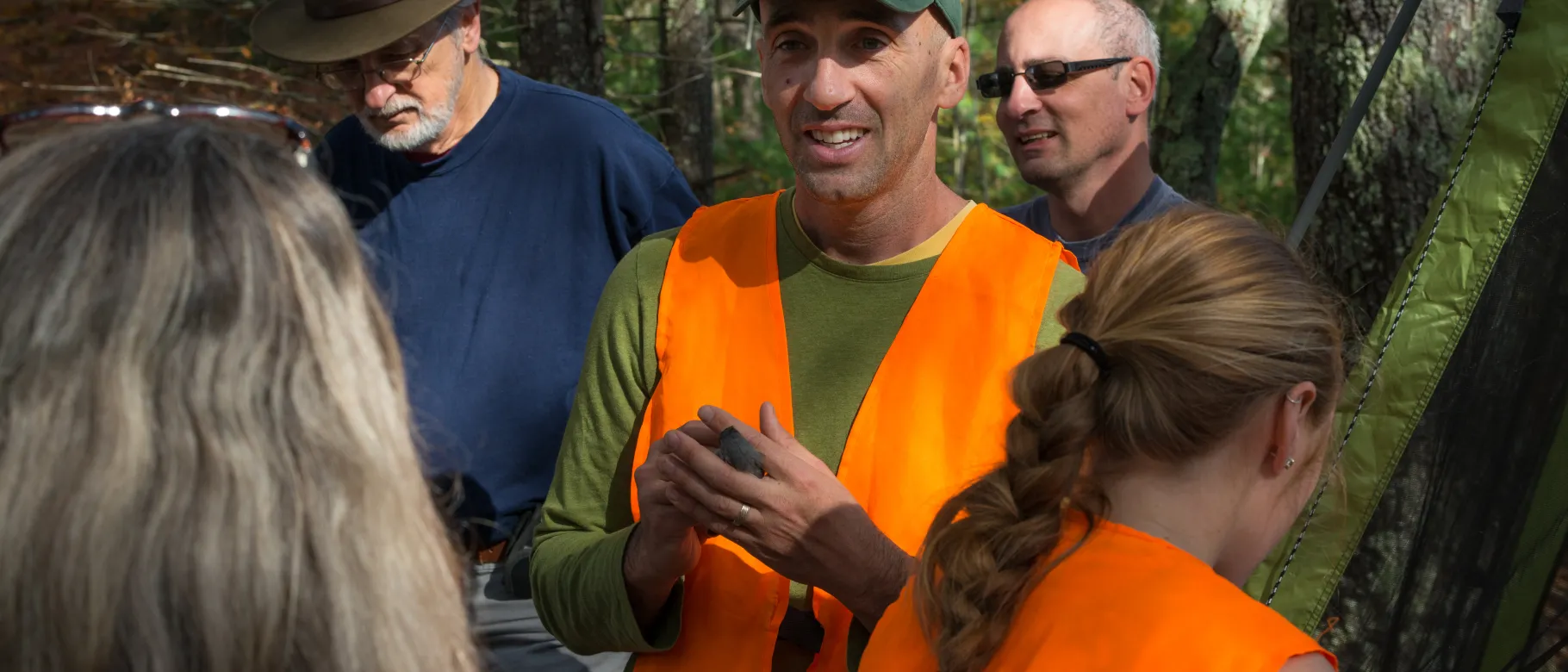 Noah Perlut, associate professor and department chair in the Department of Environmental Studies