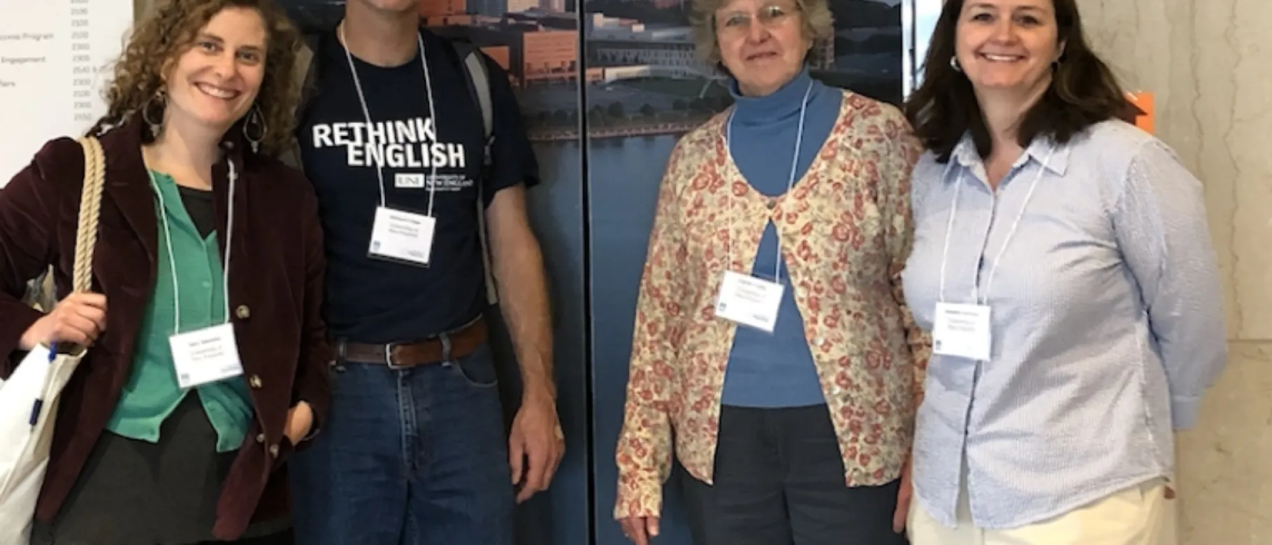 Amy Amoroso, Michael Cripps, Carole Center and Jen Gennaco recently presented at a regional writing conference