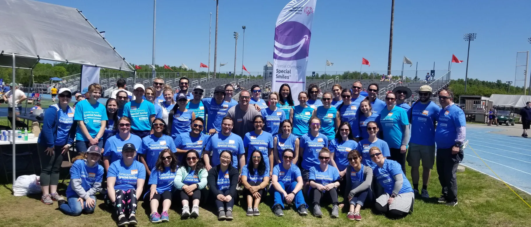 Students and faculty from the College of Dental Medicine provided care to more than 200 athletes at the Special Olympics games