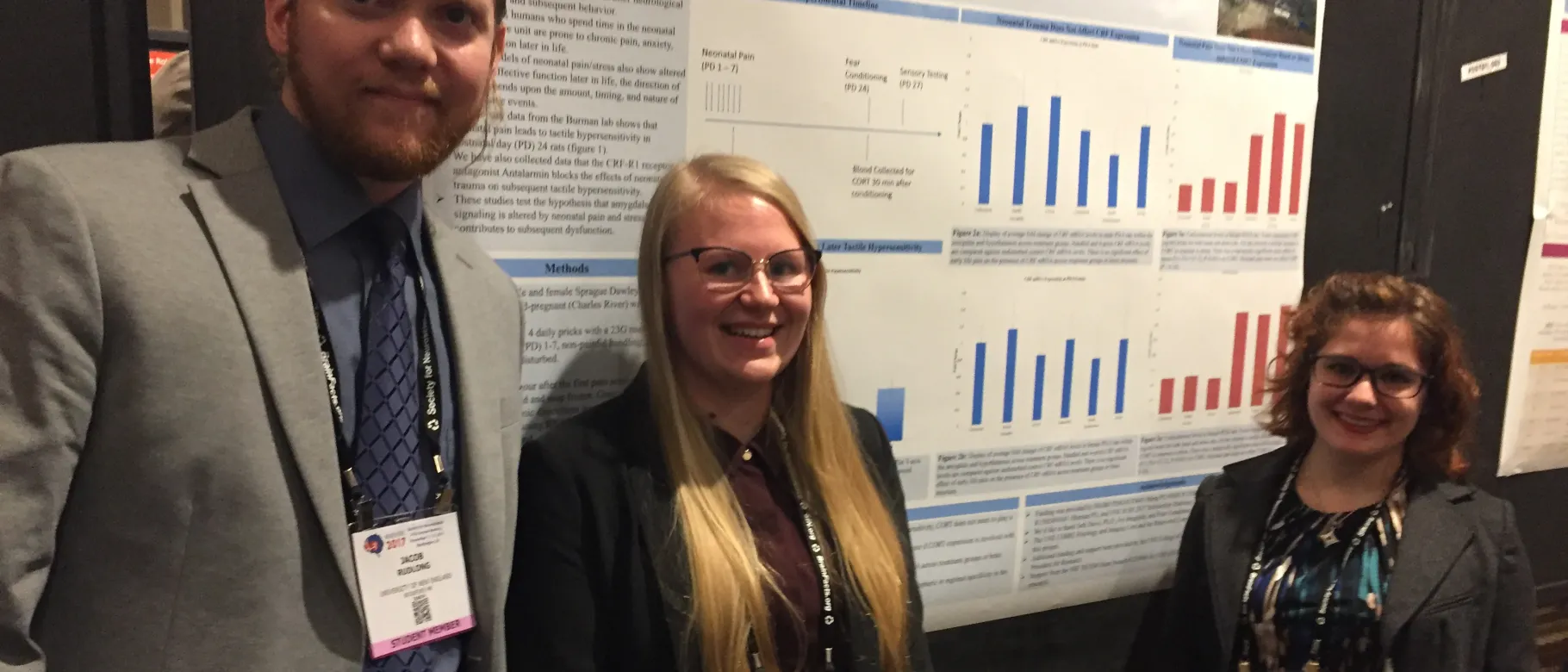 UNE students, faculty and staff attend well world’s largest neuroscience meeting