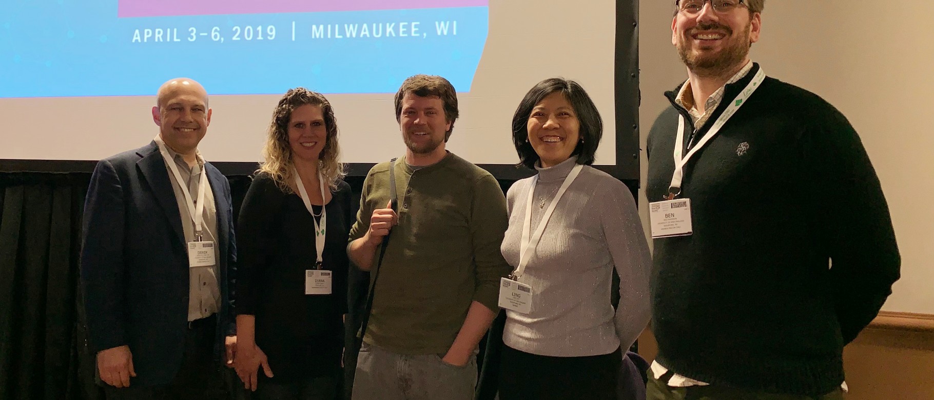 Members of the Center for Excellence in the Neurosciences recently traveled to Milwaukee for conferences on pain