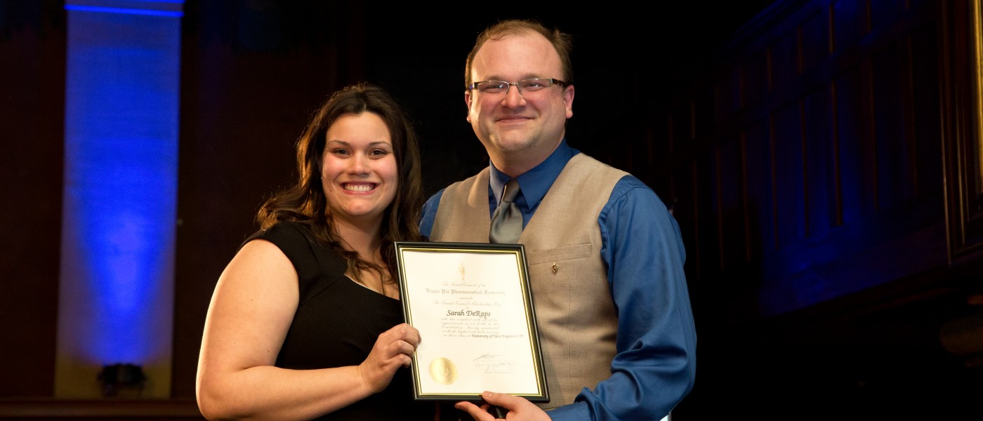 U N E College of Pharmacy Awards Ceremony with Matthew Lacroix