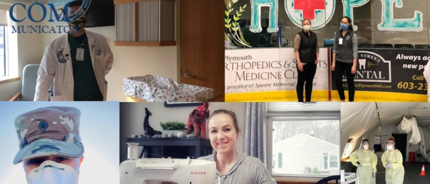 cover of volume four of the college of osteopathic newsletter 2019-2020 edition