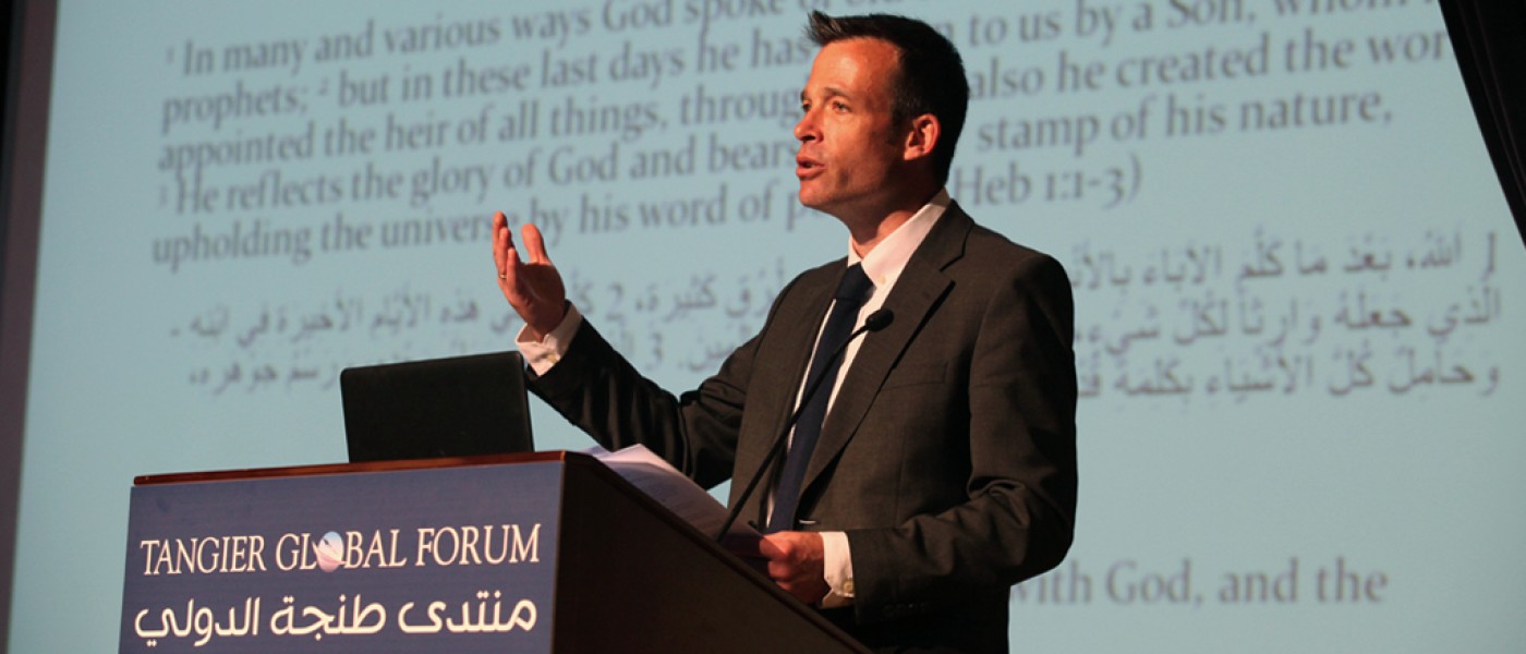 Speaker at the Tangier Global Forum