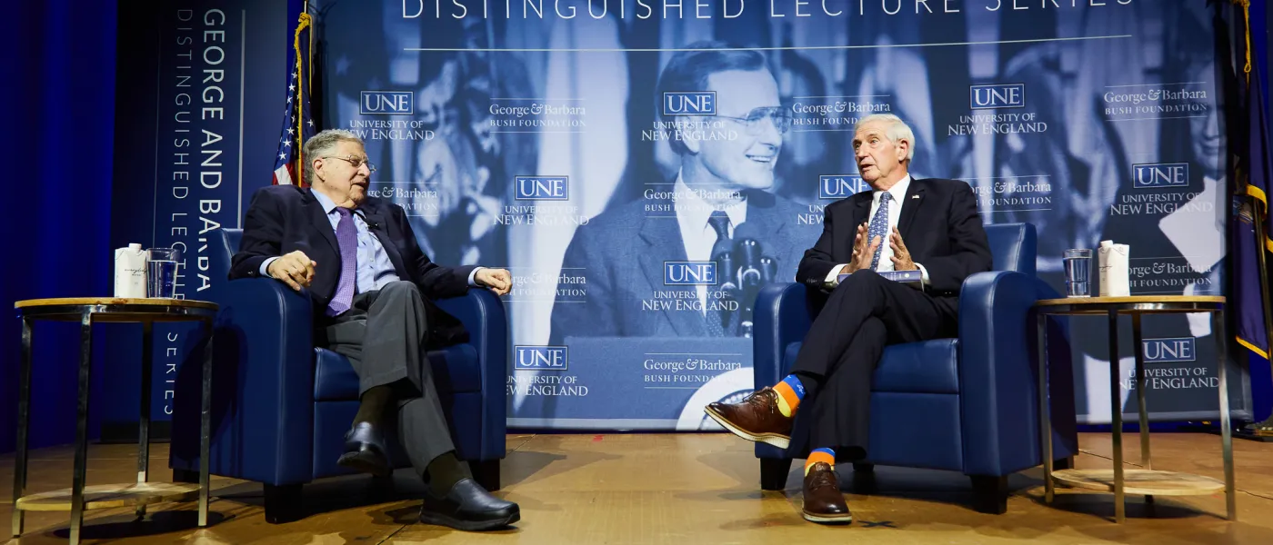 13th UNE Bush Lecture John Sununu Andrew Card