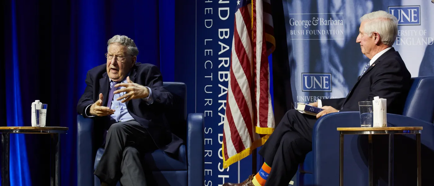 13th UNE Bush Lecture John Sununu Andrew Card