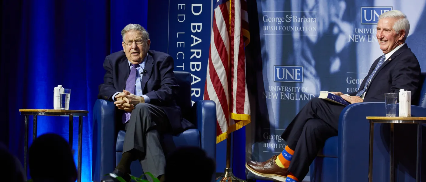 13th UNE Bush Lecture John Sununu Andrew Card