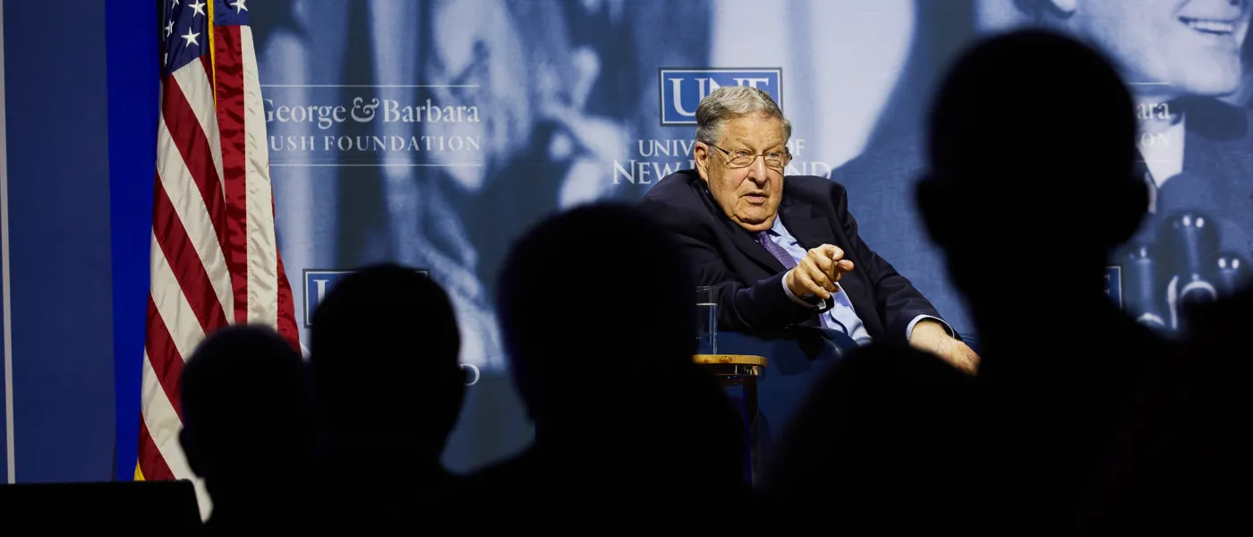 13th UNE Bush Lecture John Sununu