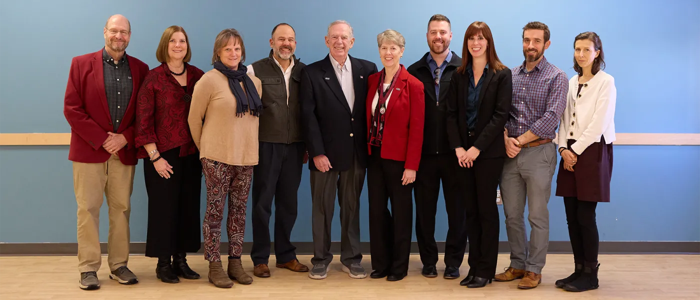 A group of Deborah Morton Society ceremony attendees