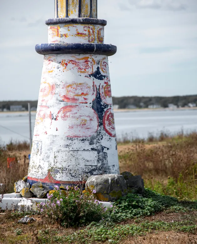 Photo of lighthouse on Ram Island