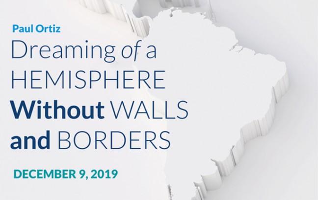 Dreaming of a Hemisphere Without Walls and Borders event poster