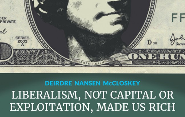 Liberalism, Not Capital or Exploitation, Made Us Rich event poster
