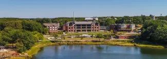 Danielle N. Ripich Commons as seen by drone