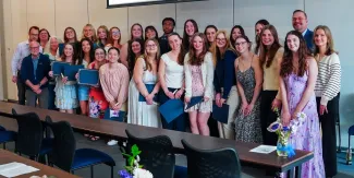UNE’s PSI CHI Honor Society Chapter welcomes 26 new members