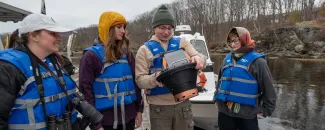 UNE students track coastal currents, aided by technology from Portland start-up