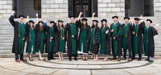 The 13 doctors hooded on May 15 and headed to Maine hospitals share their experiences with the state’s health care ecosystem, saying that staying in-state was always their end-goal