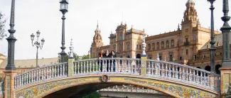UNE students in Seville Spain