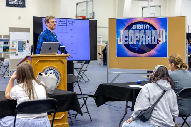Eighth UNE Brain, Body, and Wellness Fair teaches public about brain's limitations, wonders