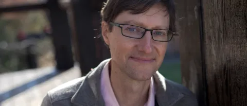 Jefferson Navicky, M.F.A., archivist for the Maine Women Writers Collection at UNE