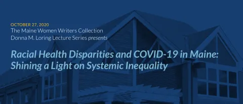 The annual Donna M. Loring lecture will address health disparities among Black, Indigenous, and People of Color peoples  