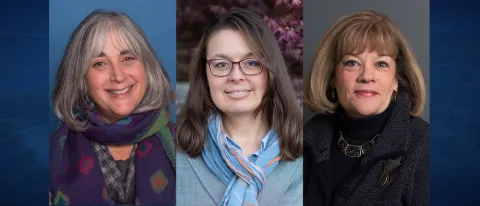 Shelley Cohen Konrad, Kris Hall, and Karen Pardue