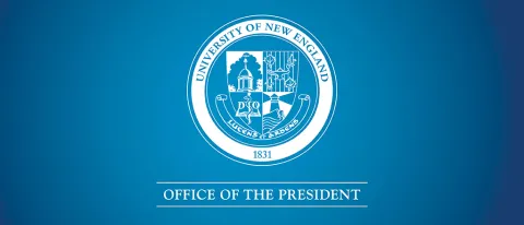 Seal of the Office of the President of the University of New England