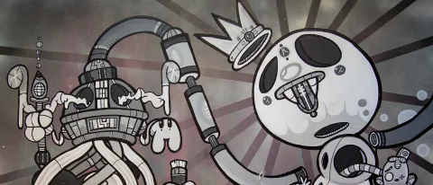 Illustration, “The Harvester,” by Michael A. Evans