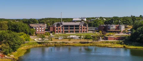 Danielle N. Ripich Commons as seen by drone