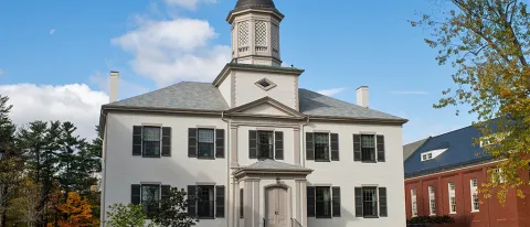 Exterior of Alumni Hall on the Portland Campus