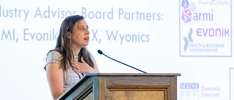 Eva Balog at BIO-SENS event