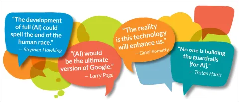 graphic for president's forum