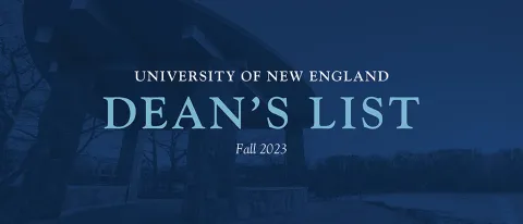 Dean's list graphic for Fall 2023