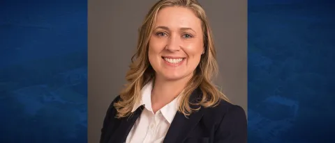 Portrait of a woman smiling